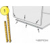МК-10 Мебельный кондуктор укороченный шаг 25/50 диаметр втулки 5мм