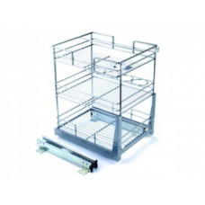 Карго GIFF 300мм нижнее крепл., хром (3 полки)