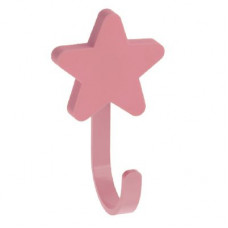 GTV Крючок WM-STAR звезда, розовый