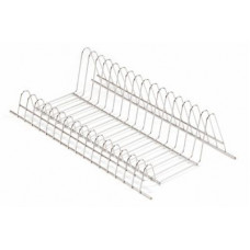 Посудосушитель НЕРЖ. полка нижняя для тарелок 800 (ВОСЕМЬСОТ) мм