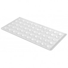 Отбойник силиконовый GIFF 10*1,6мм прозрачный 50шт