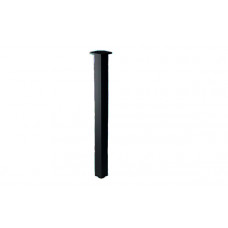 SETE Ножка для мебели 50х50х710мм, черная, алюминий NAK-50710-20