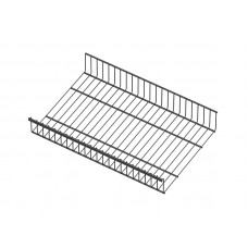 Полка-корзина проволочная LIGROOM, серия 400, L=550, Чёрный, RA