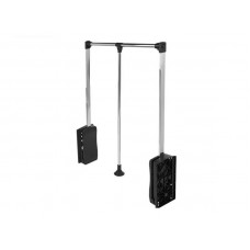 Пантограф SETE 890/1210 масляный черный с доп.креп. к стене 12кг, WLSOLA83115-20