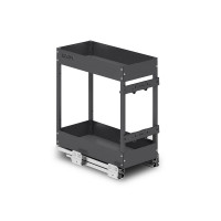 Бутылочница EVA Dark Side в базу 300 мм, с дов, графит