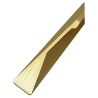 Ручка Вертикаль 192мм матовое золото L297мм RZ-220-300 MG