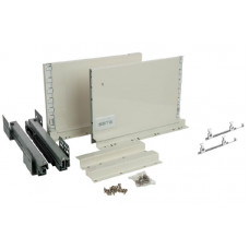 SLIMSET Система выдвижного ящика, H-202 L-500 Белый сталь TA202500-10