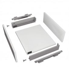 SLIMSET Система выдвижного ящика, H-88 L-500 Белый сталь TA88500-10