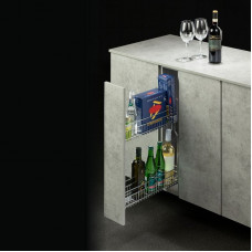 Бутылочница 200мм классик скрыт. монтаж с дов, левая V-40913