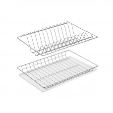 Посудосушитель с рамкой , 400мм, хром