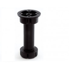 100мм ножка кухонная регул.черная К(в мешках неразборная)