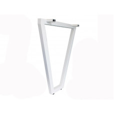 Опора стола V-образная 7201 белый шагрень 590(Ш) х 710(В)