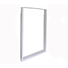 Опора стола П-образная 7205 белый шагрень 590(Ш) х 820-870-920(В)