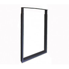 Опора стола П-образная 7205 черный шагрень 590(Ш) х 820-870-920(В)