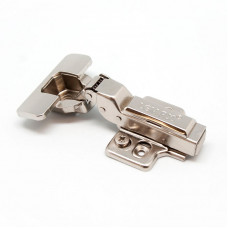 Петля полунакладная с доводчиком, 3D регул., никель