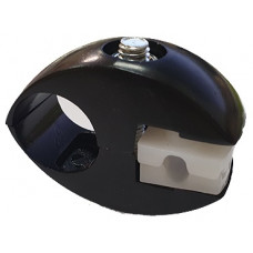 Соединитель трубы 25 мм и одной панели, с пластик.прокладками, не регулируем