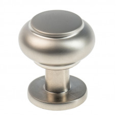 SETE Ручка 185 матовый никель кнопка ZnAl, RM-18501-22