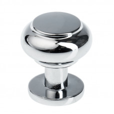 SETE Ручка 185 хром кнопка ZnAl, RM-18501-01