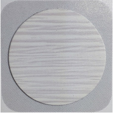 Заглушка д\эксц. 17мм самокл. РАМУХ БЕЛЫЙ (70шт./лист)