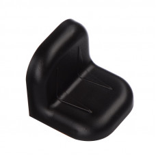 Кабинетный уголок 28*28 Черный №02