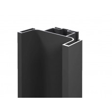 LA Профиль вертикальный средний, L=3000мм, алюминий черный FRM9203.B