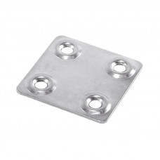 Пластинка крепежная 40х40х1.2 цинк
