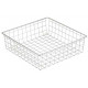 Корзина сотовая 450*450*190 серая Серия 1