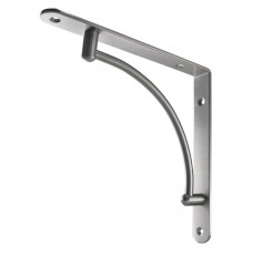 SETE Полкодержатель вогнутый, хромированный, SH-019-01