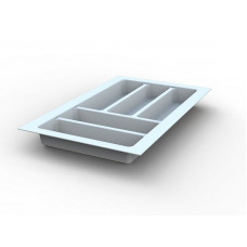 Лоток для столовых приборов Traybond 292х480мм, 5 секций, белый