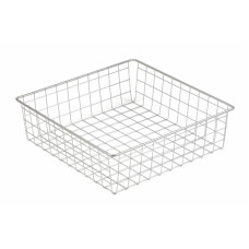 Корзина сотовая 400*400*120 белая Серия 1
