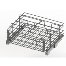 Корзина выкатная д/хранения сковородок и крышек, 600 мм без напр. (графит)