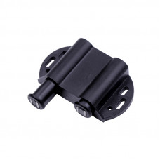 Магнитный держатель двойной для стеклянного фасада, ( 2 шт.), черный