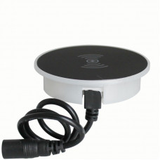 SETE Беспроводная зарядка, круглая, черный, SBT-RCH-20