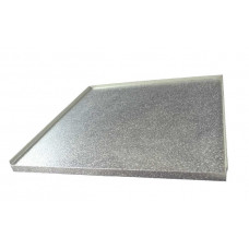 Поддон алюм 1200мм с уплотнителем