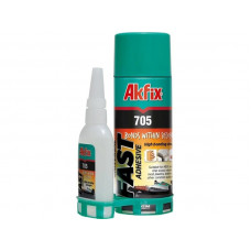 Клей двухкомпонентный AKFIX 705 (125гр/400мл)