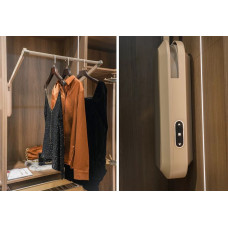 ALPHALUX Aiden Автоматический пантограф 564-764 мм, шампань