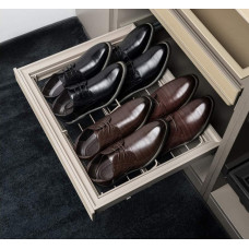 ALPHALUX Aiden Выдвижная обувница в базу 600 мм, 564х420х68, кожа, шампань