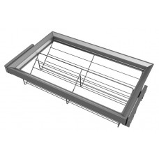 FIRMAX CORA Выдвижная обувница в базу 600 мм, 564х440х177, серый