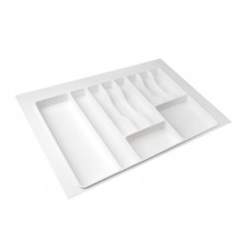 Вклад-лоток для столовых приборов 800мм (725*485*45) белый