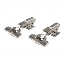 Петля накладная с доводчиком, 3D регул (с декорат. загл.) (2шт.)