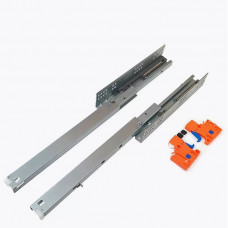 Направляющая скрытый монтаж п.в с доводчиком L= 400мм ASTEX