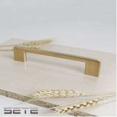 SETE Ручка 819 золото скоба 160мм ZnAl, RM-819160-33