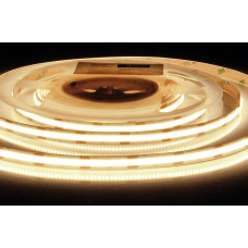 Лента светодиодная COB 480LED 12V, 14W 8мм теплый белый IP20 AQ