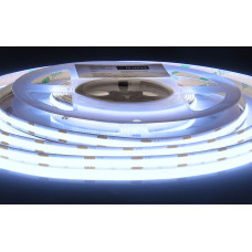 Лента светодиодная COB 480LED 12V, 14W 8мм холодный белый IP20 AQ