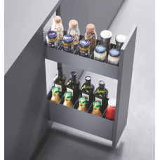 Бутылочница 200мм PURE-PRO HK, глуб.450мм, 40кг., серая DTC HK450A200Z01.E30