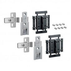 Комплект 2 средних петель WingLine L, с регулировкой, цвет серый