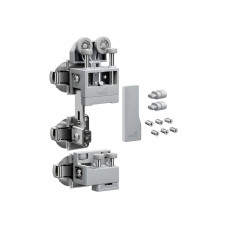 Комплект фурнитуры WingLine L (2024), heavy, без самозакрывания, серый, левый