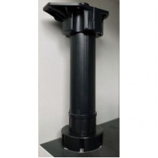 100мм ножка кухонная черная (неразборная) РЕХАУ