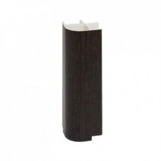 Угол 90 д/цоколя ПВХ h=100мм,венге цаво (003)